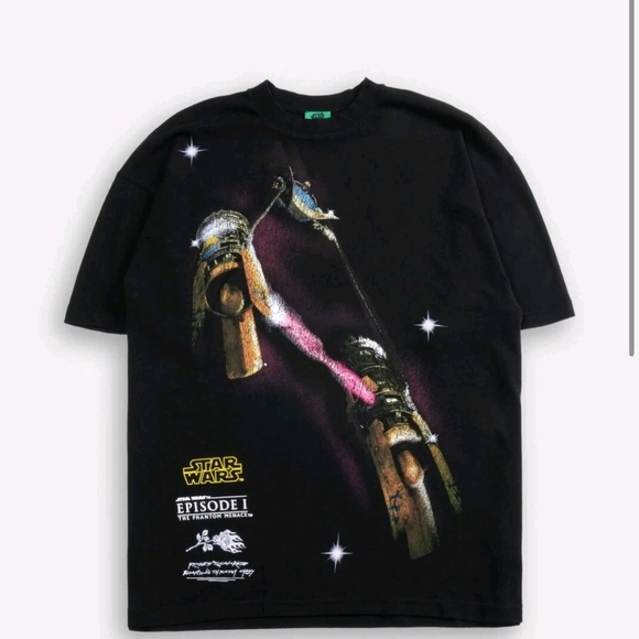 Star Wars Black Graphic T-Shirt - Picture 1 of 2